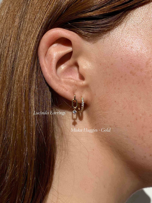 Miska Earrings - Gold