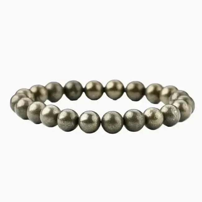 Pyrite Bead Bracelet