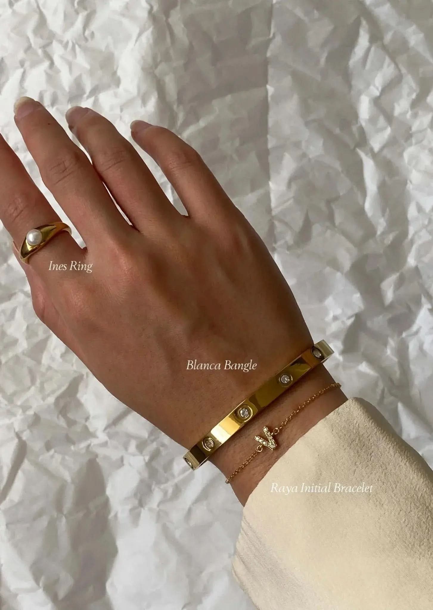 Lima Initial Bracelet