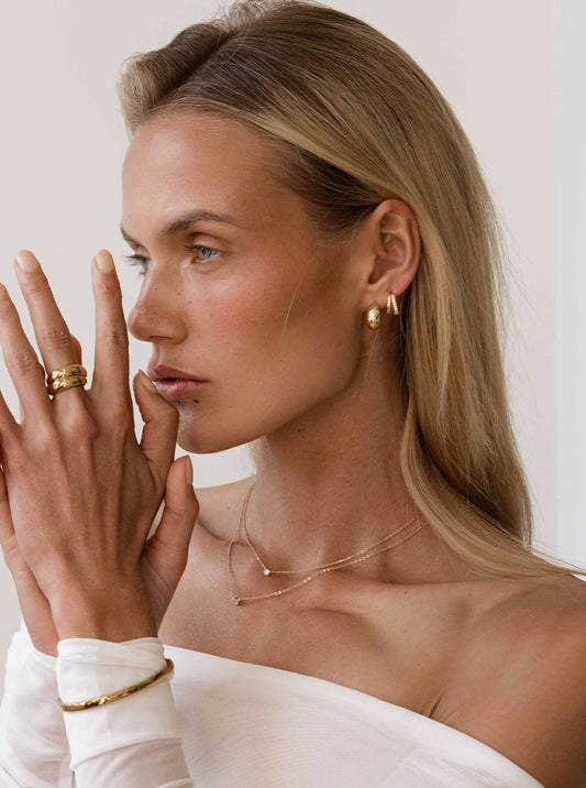 Rhea Earrings - Gold