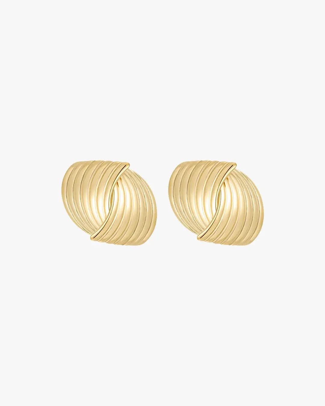 Aurelia Earrings – Gold