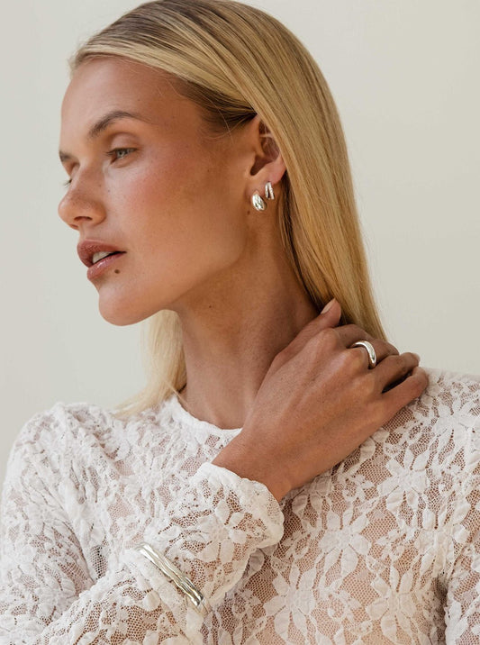 Romy Earrings - Silver
