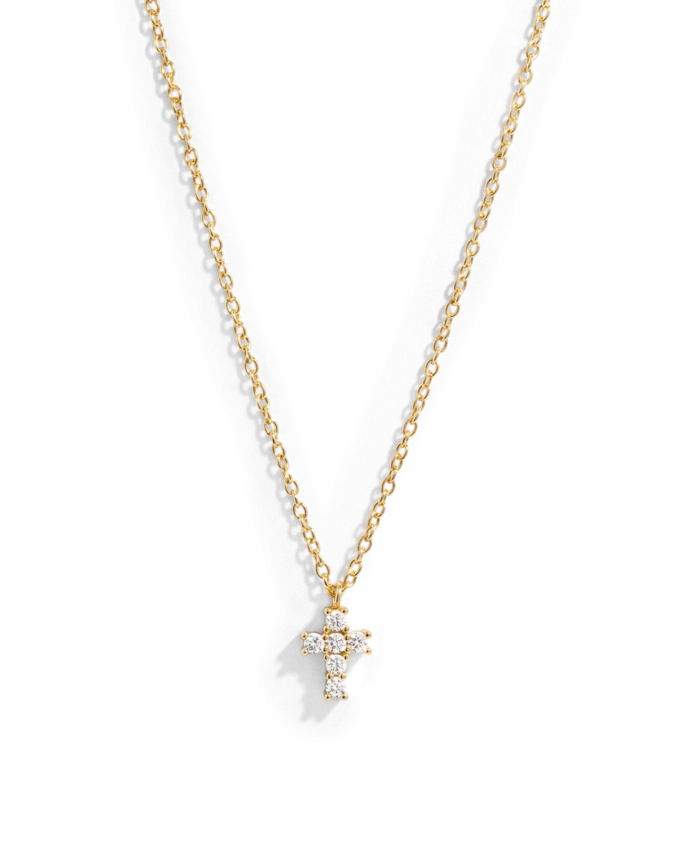 Tiny Cross Necklace