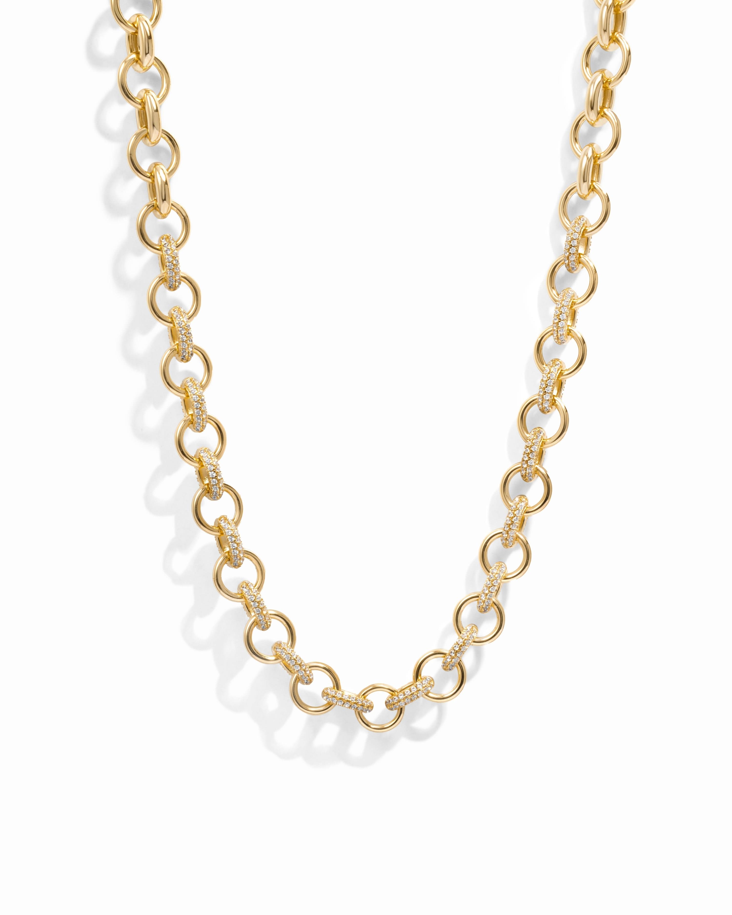 Statement Pavé Necklace