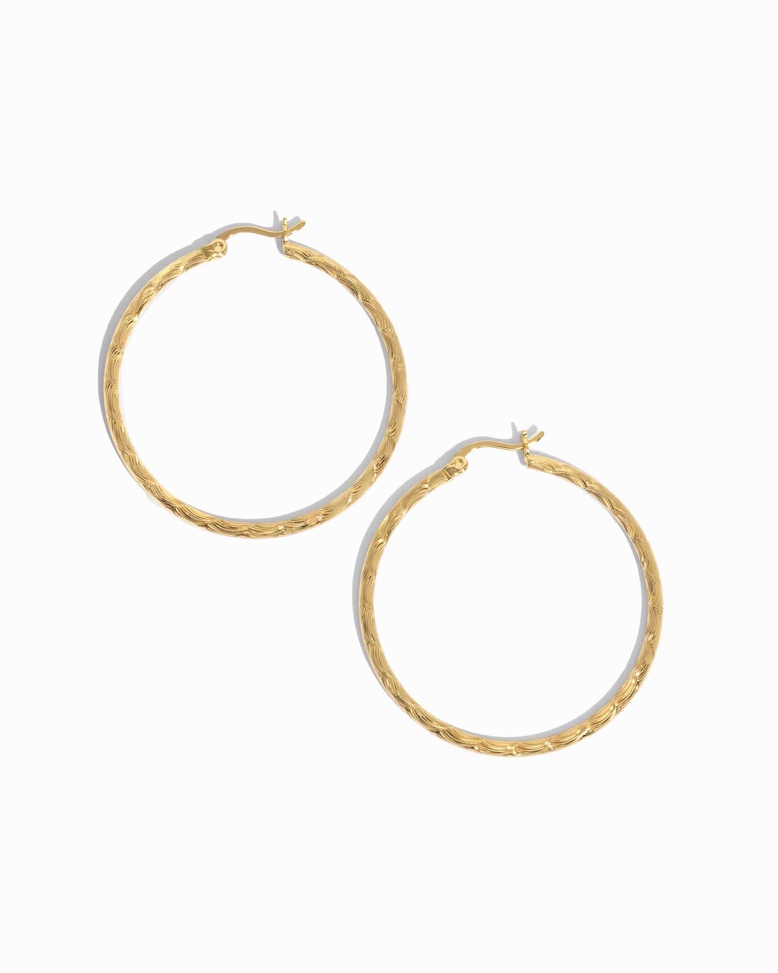 Textured Hoops
