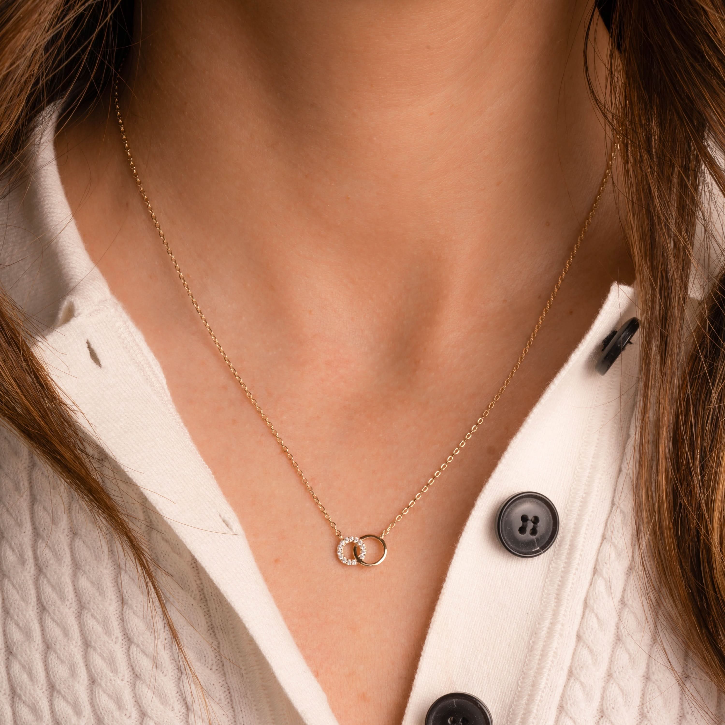 Circle Link Necklace