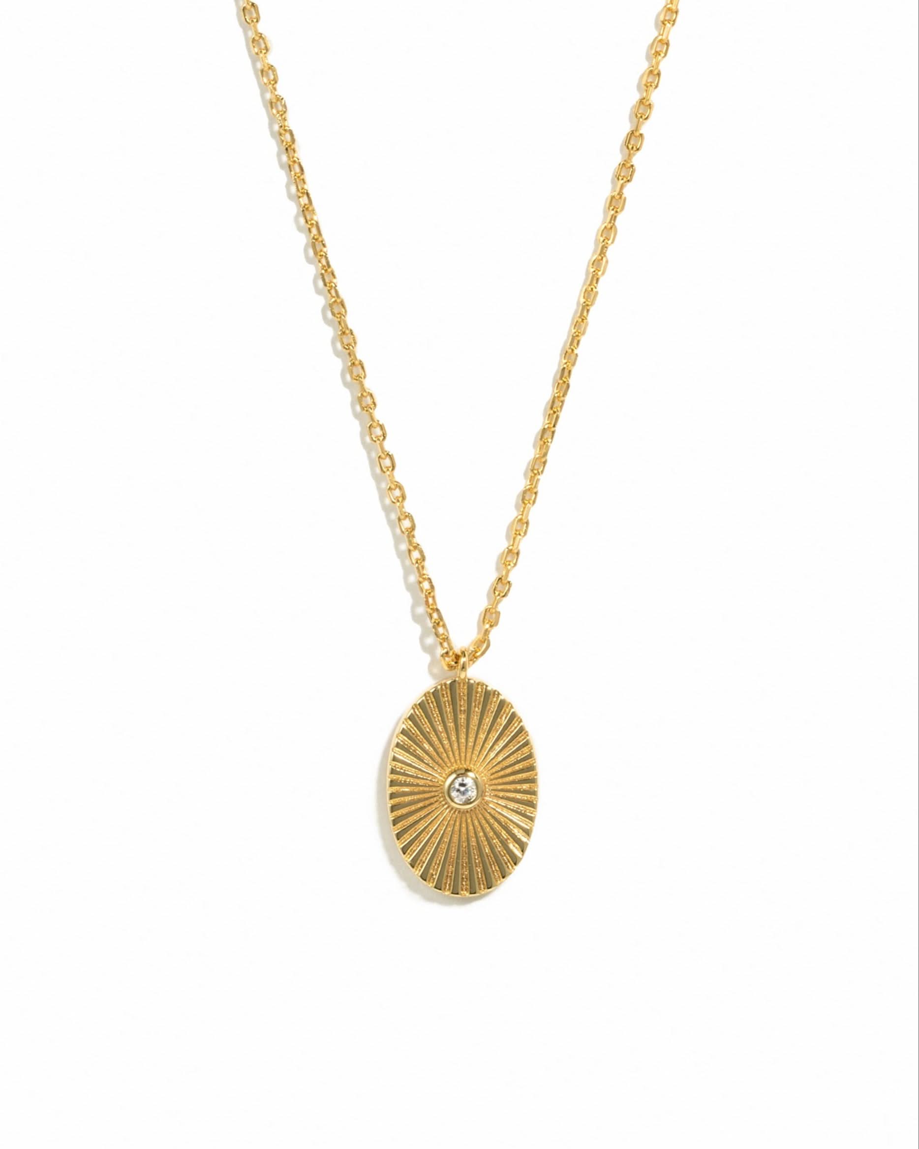 Oval Medallion Necklace