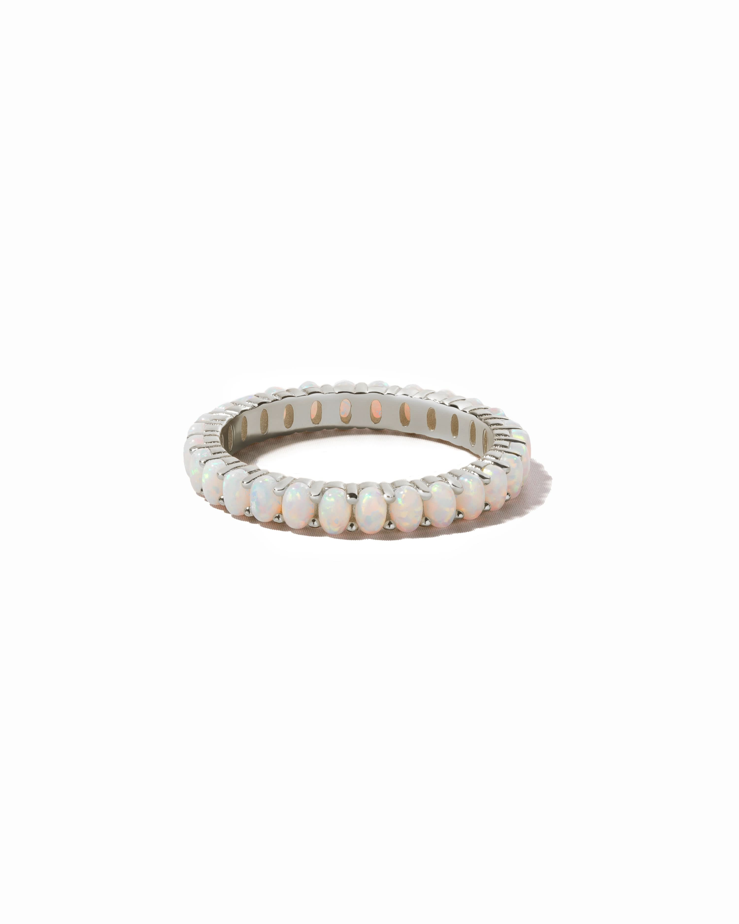 Opal Eternity Ring