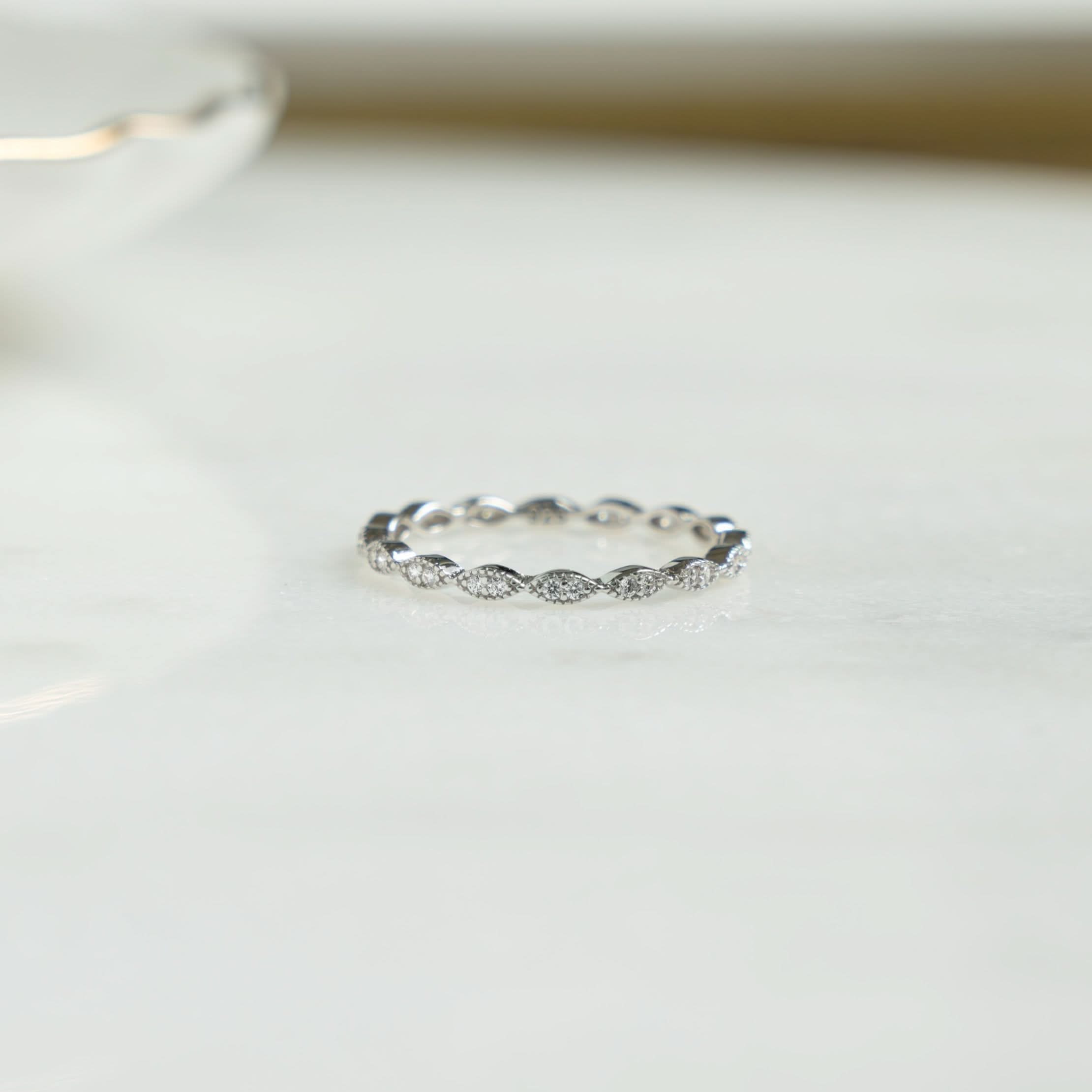 Diamond Stacking Ring