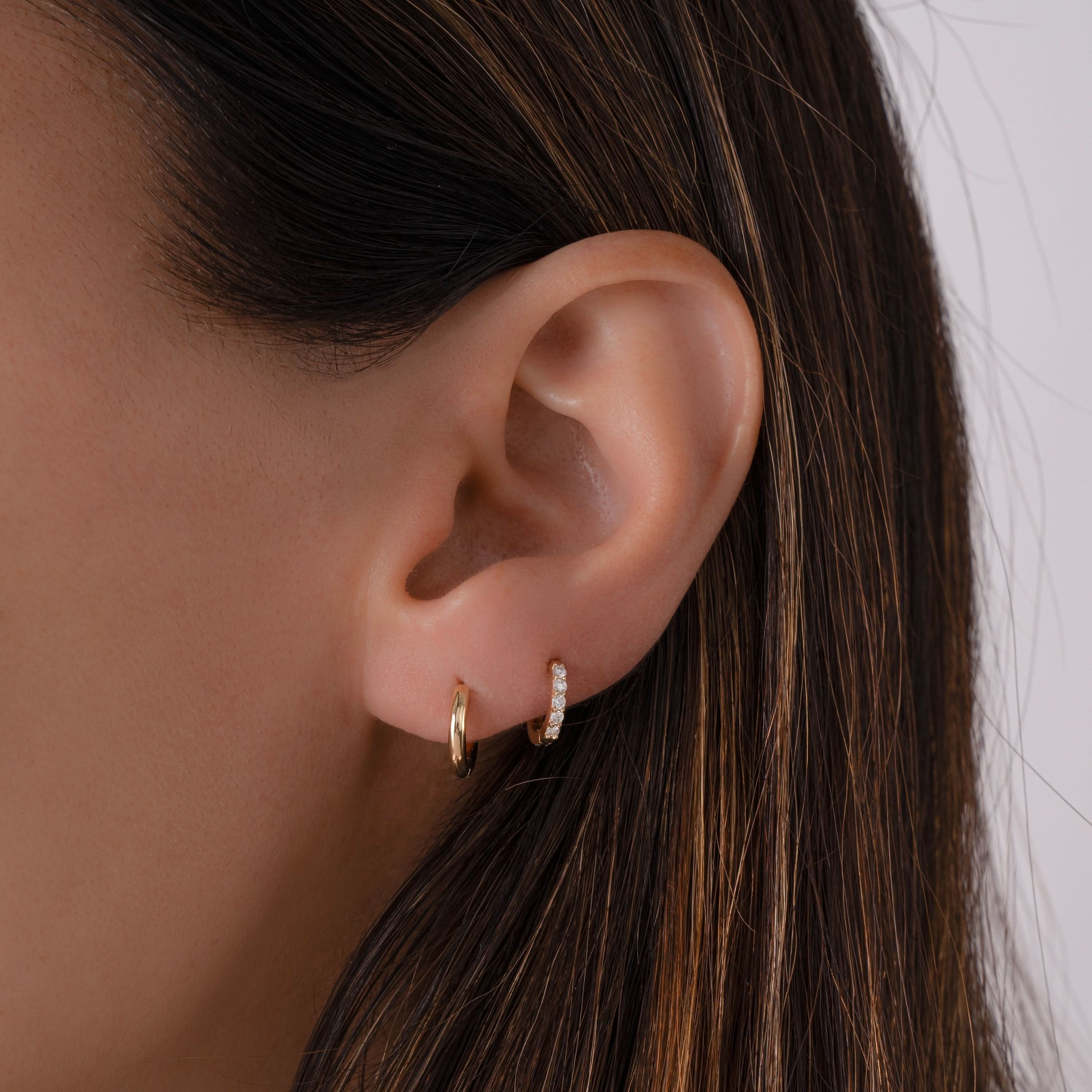 Minimalist Small Hoop Earrings