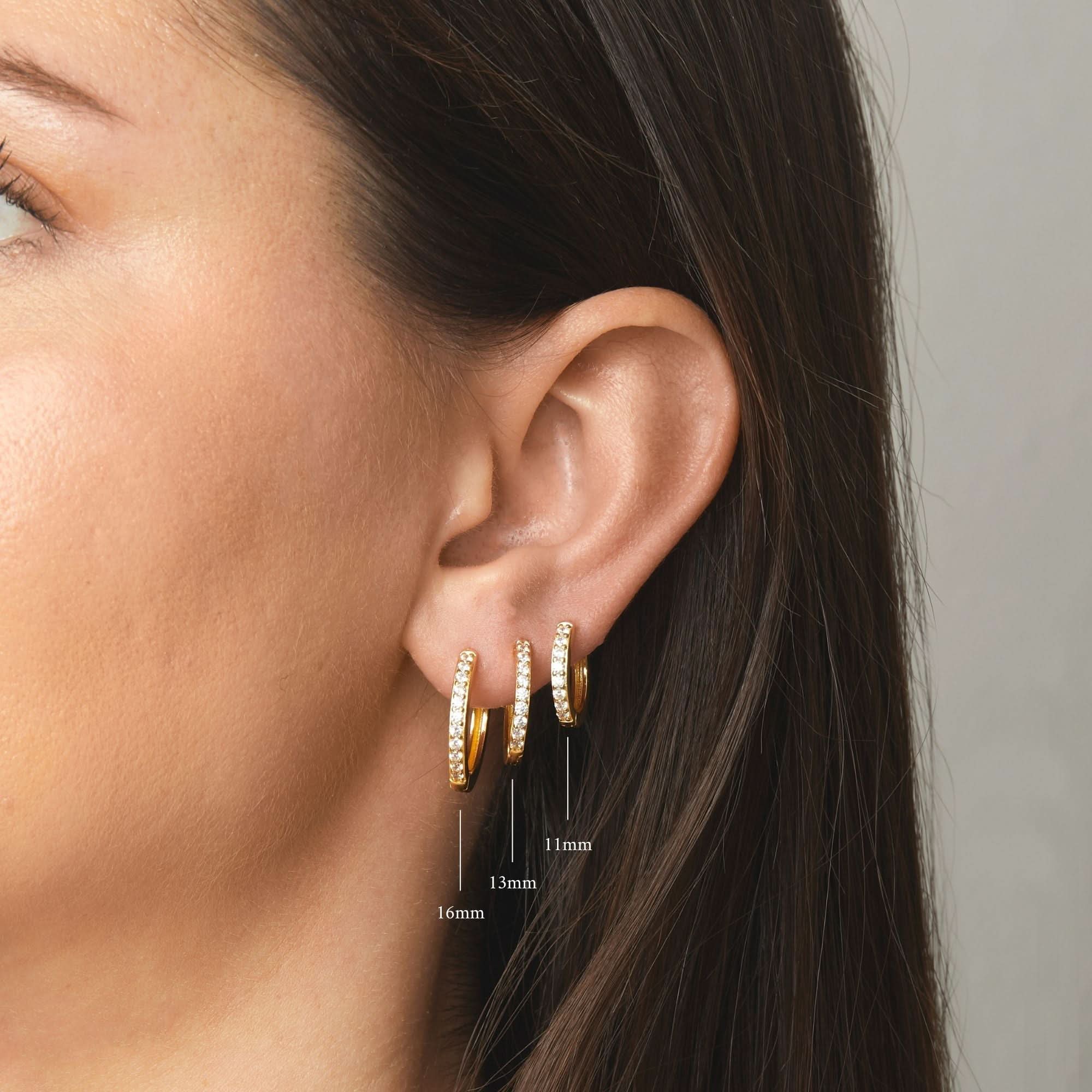 Studded Huggies (Multiple Sizes Available)