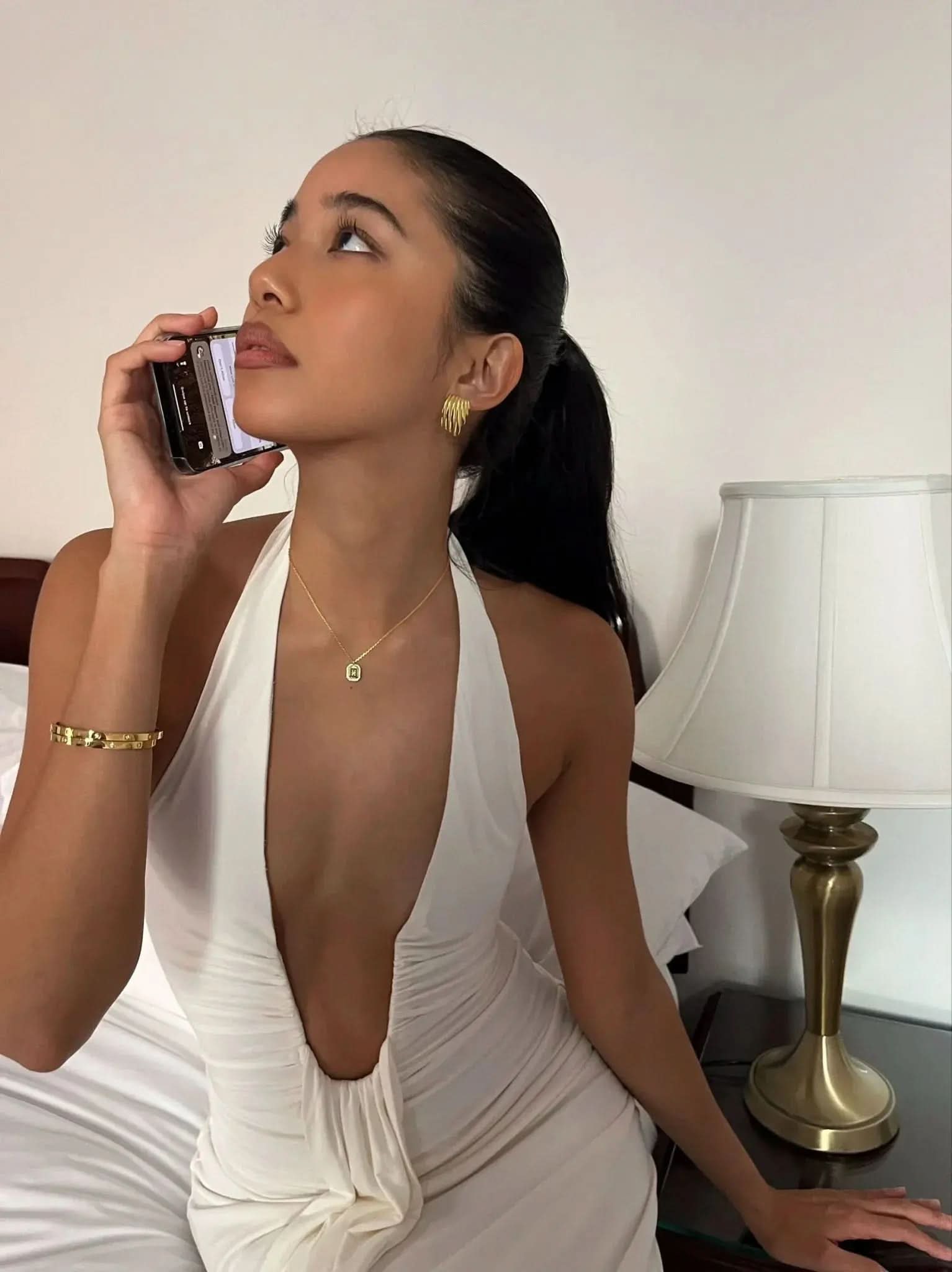 Lyra Earrings – Gold