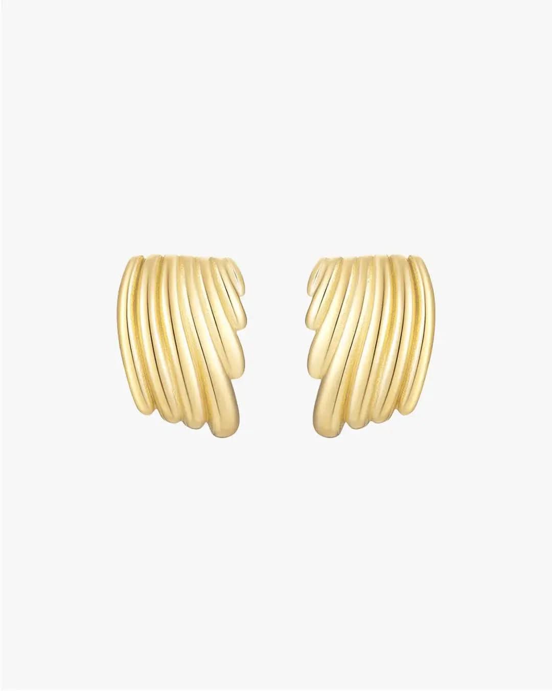 Lyra Earrings – Gold