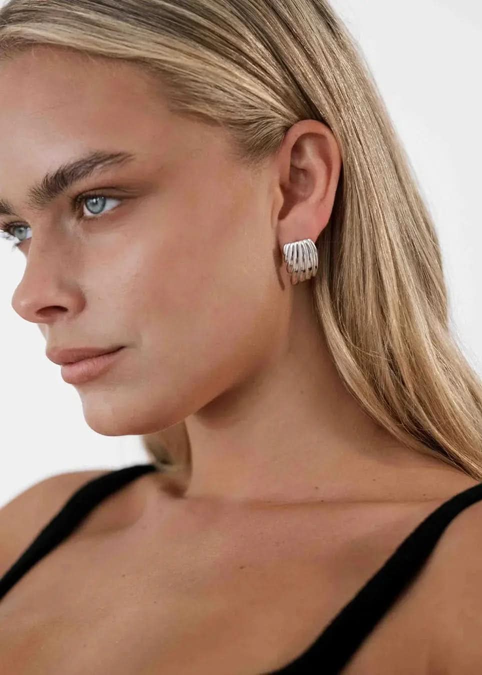 Lyra Earrings – Silver