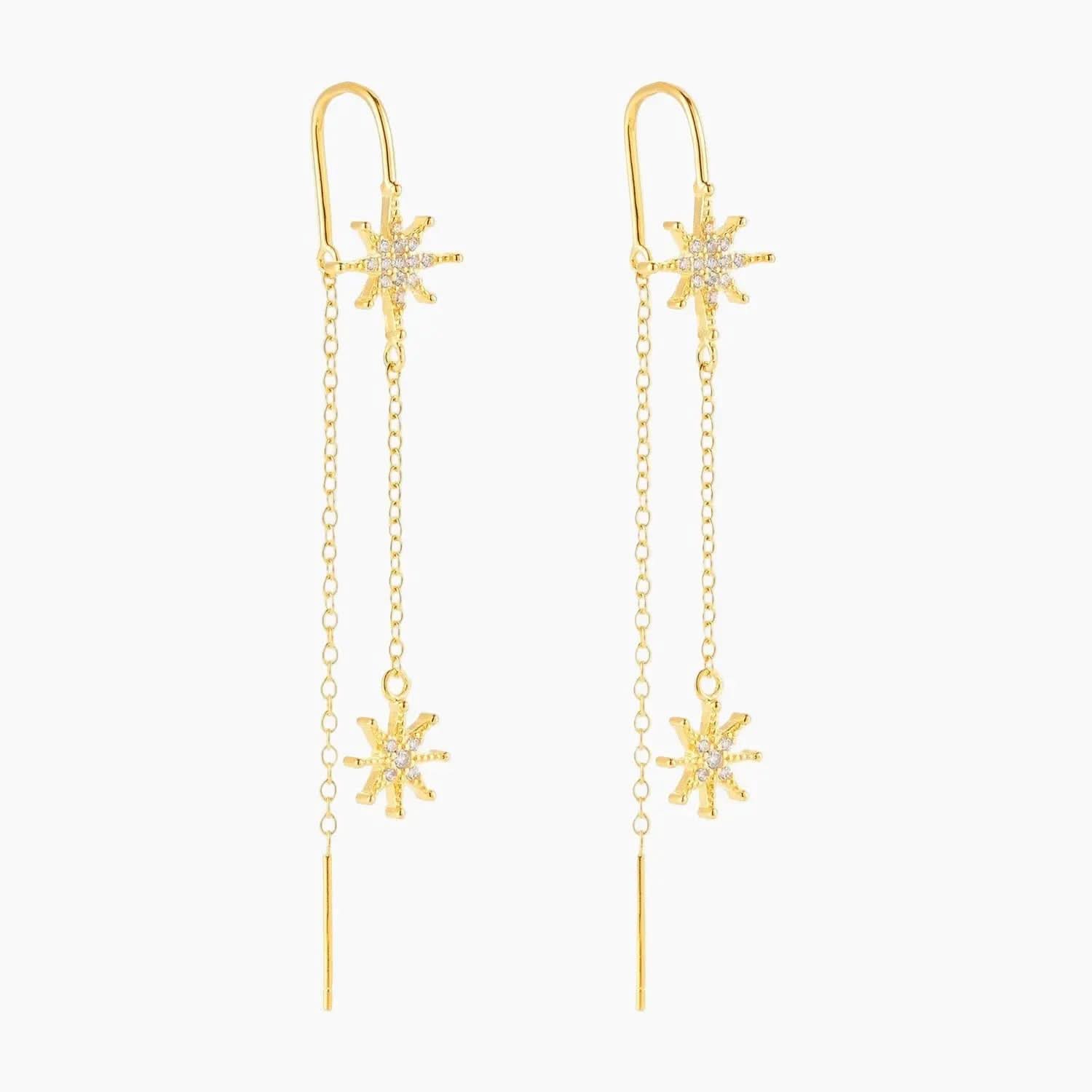 Dubble Star Earrings
